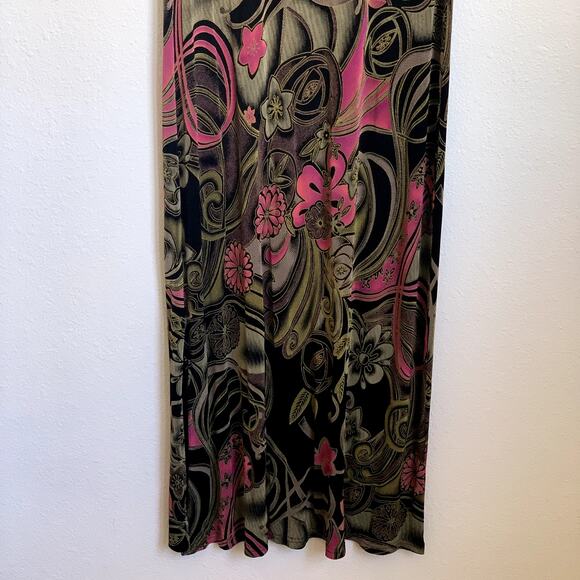 Vintage Y2K Made in Heaven Mesh Floral Maxi Dress - Picture 6 of 8